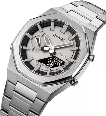 Годинник Skmei 1816SIBK Silver-Black 5445933 фото