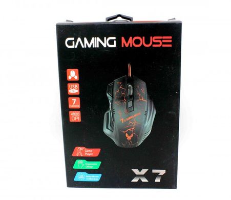 Миша дротова Gaming X7, Черный