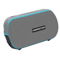 Bluetooth-колонка Hopestar T6 Mini / FM, AUX, USB, microSD, Сірий