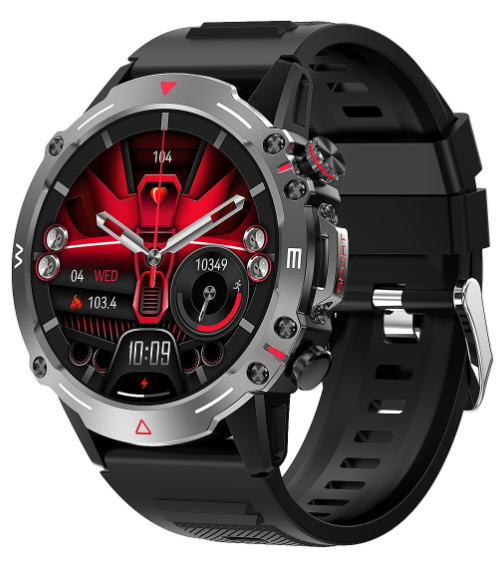 XO J7 cмарт-годинник 48mm Чорний - купити Смарт годинники у