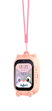Дитячий смарт-годинник 4G Pro Рожевий 1633232 фото