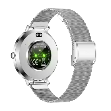 Смарт-годинник Valady Classic Срібло + ремінець 16mm силіконовий-сірий + ремінець 18mm металевий-срібло 657231519 фото