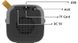 Bluetooth-колонка Hopestar T5 Mini / FM, AUX, USB, microSD / Сіра, Червоний
