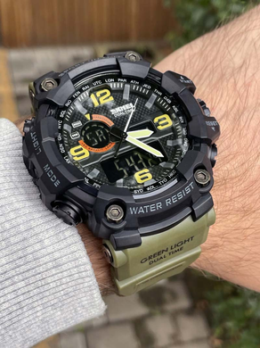 Годинник Skmei 1520AG Black-Military Wristband 5445884 фото