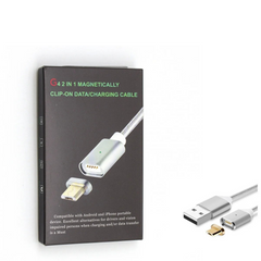 Кабель магнітний USB magnetic data cable (microUSB)