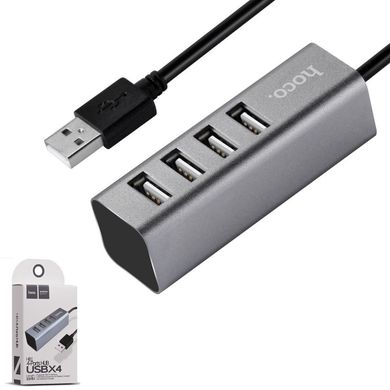 Концентратор (USB-хаб) Hoco 4xUSB 2.0 (HB1)