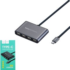 Концентратор (USB-хаб) Hoco Type-C 4xUSB 3.0 (HB3)