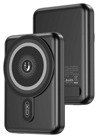 Power Bank XO-PR264 10000mAh Чорний 155118 фото