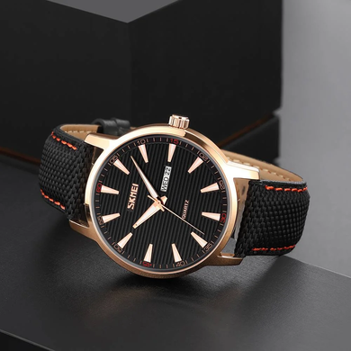 Годинник Skmei 9303RGBK Rose Gold-Black STOPPED 5445906 фото