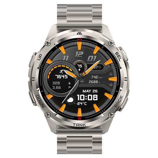 Чоловічий водостійкий тактичний годинник Kospet Tank T3 Ultra 2