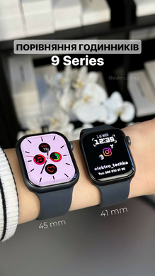 Series 9 mini AMOLED cмарт-годинник 41mm Червоний