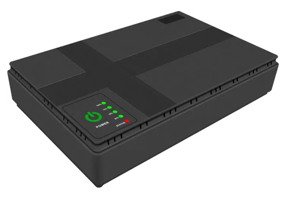 ДБЖ для роутеру, оптики, терміналу, відеокамери UPS DC1018P, 10400 mAh 18W, 5V/9V/12V Чорний