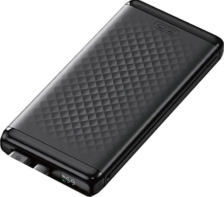 Power Bank XO-PB308 Чорний 10000 mAh 155121 фото