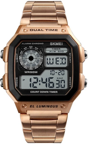 Годинник Skmei 1335RG Rose Gold STOPPED 5445910 фото