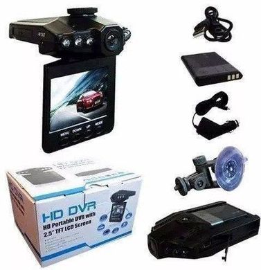 Автомобільний відеореєстратор HD Portable DVR with 2.5 TFT