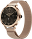 Смарт-годинник Valady Rose 39mm Золото + ремінець 16mm силіконовий-пудровий + ремінець 18mm металевий-золото