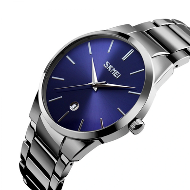Годинник Skmei 9140SIBK Silver-Blue 5445912 фото