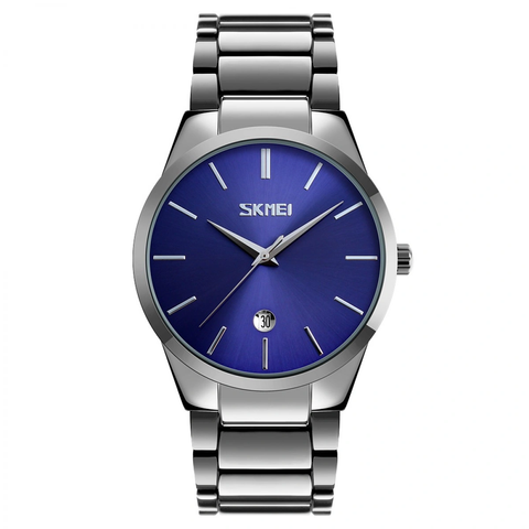 Годинник Skmei 9140SIBK Silver-Blue 5445912 фото