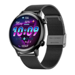 Смарт-годинник VALADY J4 mini 39mm Чорний + ремінець 18mm силіконовий-чорний + ремінець 18mm металевий-чорний 4848007 фото
