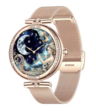 Оригінальні VALADY CRYSTALcмарт-годинник 39mm Золото copy_89768194 фото