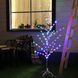 Гірлянда-дерево на стійці з зірками, 72 LED, 1.5 м (арт ад15)