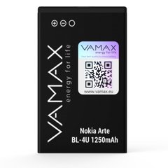 Акумулятор для Nokia BL-4U (Vamax)