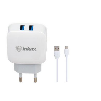 Мережевий зарядний пристрій Inkax CD-28 (MicroUSB)