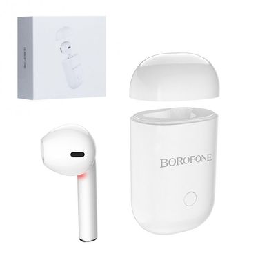 Bluetooth-гарнітура Borofone BC19, Білий