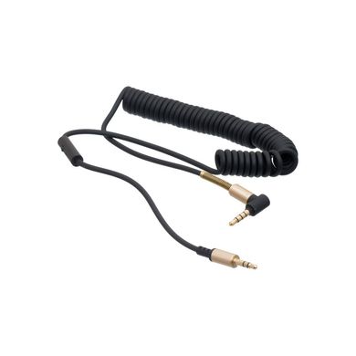Кутовий кабель AUX з пружиною Hoco UPA02 (2 метри)