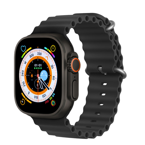 Смарт-годинник U9 mini 41mm Чорний + ремінець 41mm силіконовий-чорний 34322609 фото