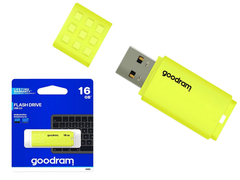 Флеш-накопичувач USB GOODRAM UME2 16Gb Yellow, Жовтий