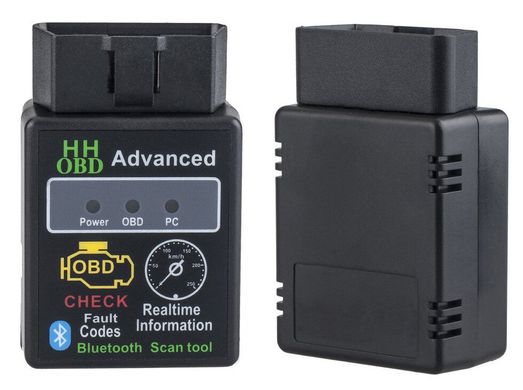Автомобільний сканер HH OBD Advanced, Чорний