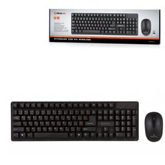 Беспроводной комплект (клавиатура и мышь) Real-El Standard 550
