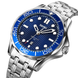 Годинник Skmei 9276SSIBU Silver-Blue Steel Strap