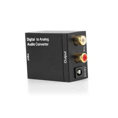 Конвертер з цифрового (SPDIF) в аналоговий (RCA) аудіосигнал