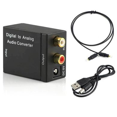 Конвертер з цифрового (SPDIF) в аналоговий (RCA) аудіосигнал