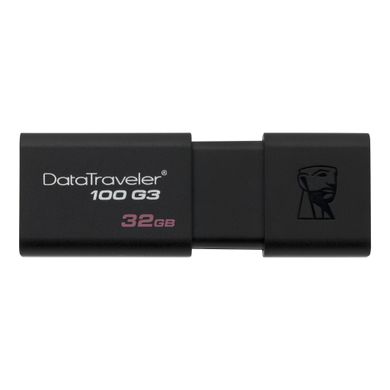 Флеш-накопичувач Kingston DT100G3 (32GB), Чорний
