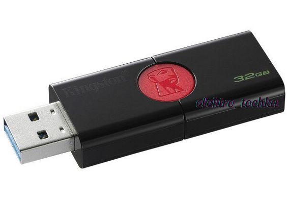 Флеш-накопитель Kingston DT106 (32GB), Черный
