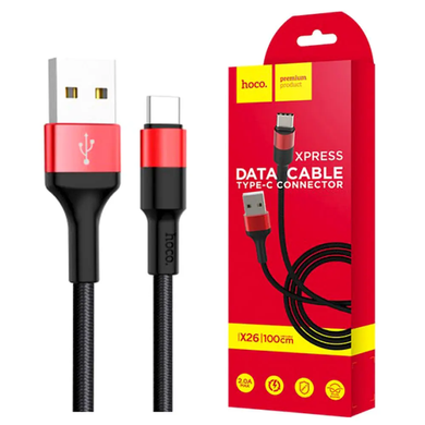 Кабель USB Hoco X26 Premium Charging Type-C