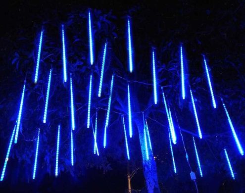 Гірлянда-бурулька з синім світлом, 50 см (G555)