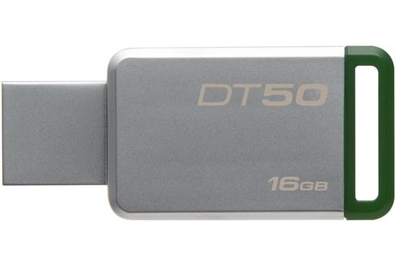 Флеш-накопичувач Kingston DT50 (16GB), Срібло