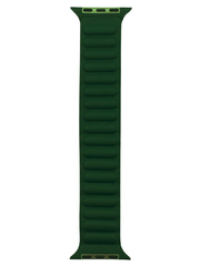 Ремінець шкіряний магнітний 41/40/38mm Темно-зелений