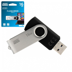 Флеш-накопичувач USB GOODRAM UTS2-0160К0R11 16GB, Чорний