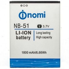 Акумулятор для Nomi NB-51 (i500), AAA