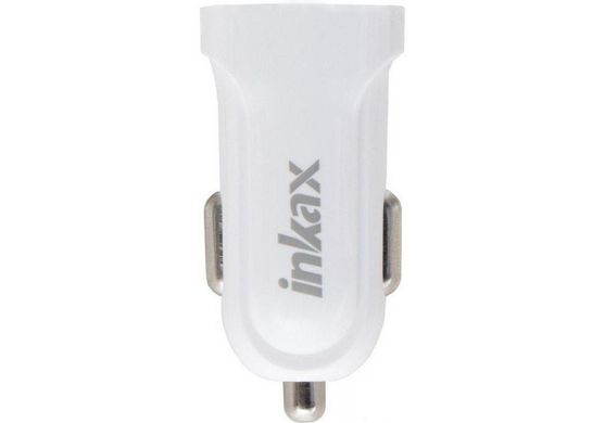 Автомобільний зарядний пристрій Inkax CD-32, Білий