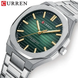Годинник Сurren 8456 Silver-Green