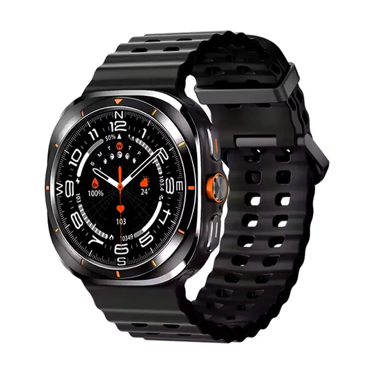 Смарт-годинник XO-Watch Ultra Чорний + ремінець 45mm силіконовий