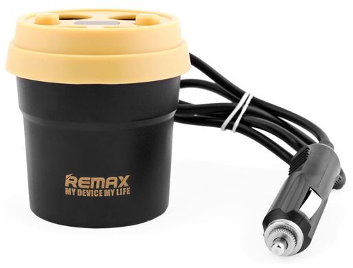 Автомобільний зарядний пристрій Remax CR-2XP, Чорний