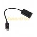 Перехідник OTG кабель microUSB-USB cable KY-168, шт